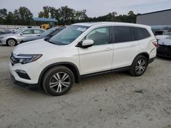 Salvage cars for sale at Spartanburg, SC auction: 2018 Honda Pilot EXL