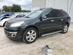 Chevrolet salvage cars for sale: 2014 Chevrolet Traverse LTZ