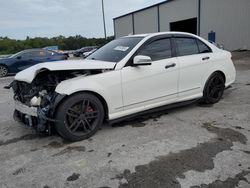 Salvage cars for sale at Apopka, FL auction: 2013 Mercedes-Benz C 250