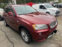 Salvage cars for sale at Mendon, MA auction: 2011 BMW X3 XDRIVE28I