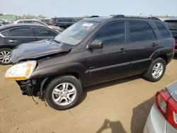 Salvage cars for sale at Elgin, IL auction: 2008 KIA Sportage EX