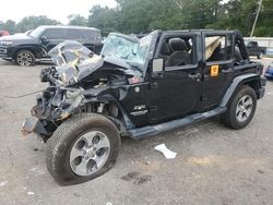 Salvage cars for sale from Copart Eight Mile, AL: 2017 Jeep Wrangler Unlimited Sahara