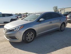 Salvage cars for sale at Kansas City, KS auction: 2017 Hyundai Sonata SE