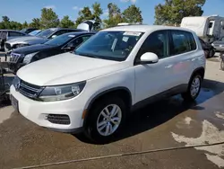 Volkswagen salvage cars for sale: 2014 Volkswagen Tiguan S