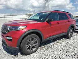 Salvage cars for sale at New Orleans, LA auction: 2023 Ford Explorer XLT