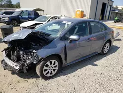 Toyota salvage cars for sale: 2022 Toyota Corolla LE