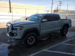 Toyota Tacoma Double cab salvage cars for sale: 2022 Toyota Tacoma Double Cab