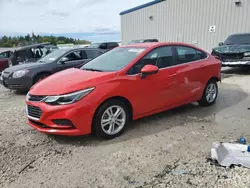 Chevrolet Vehiculos salvage en venta: 2017 Chevrolet Cruze LT