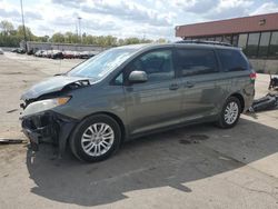 Salvage cars for sale from Copart Fort Wayne, IN: 2013 Toyota Sienna XLE