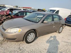 Chevrolet salvage cars for sale: 2007 Chevrolet Impala Police