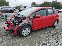 Salvage cars for sale at Mebane, NC auction: 2013 Honda FIT