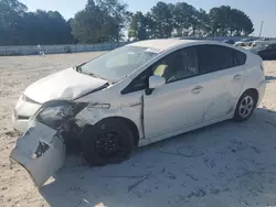 Salvage cars for sale at Loganville, GA auction: 2012 Toyota Prius