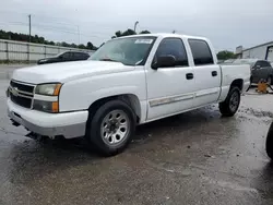 Salvage cars for sale at Montgomery, AL auction: 2007 Chevrolet Silverado C1500 Classic Crew Cab