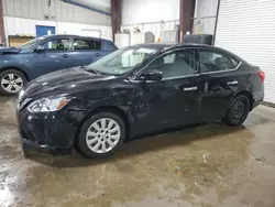 Salvage cars for sale at West Mifflin, PA auction: 2017 Nissan Sentra S