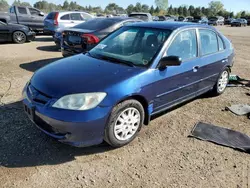 2004 Honda Civic LX en venta en Elgin, IL