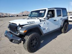 Salvage cars for sale at North Las Vegas, NV auction: 2024 Jeep Wrangler 4XE