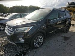 Salvage cars for sale from Copart Windsor, NJ: 2017 Ford Escape Titanium