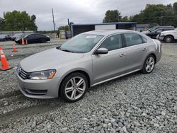 Volkswagen salvage cars for sale: 2014 Volkswagen Passat SE