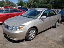 Salvage cars for sale from Copart Eight Mile, AL: 2004 Toyota Camry LE