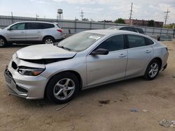 Chevrolet Malibu ls salvage cars for sale: 2018 Chevrolet Malibu LS