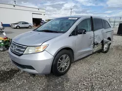 Salvage cars for sale at Farr West, UT auction: 2011 Honda Odyssey EXL