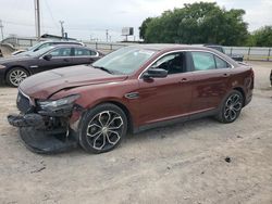 Salvage cars for sale at Oklahoma City, OK auction: 2016 Ford Taurus SHO