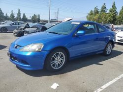 Salvage cars for sale at Rancho Cucamonga, CA auction: 2005 Acura RSX