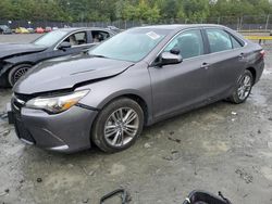 Salvage cars for sale at Waldorf, MD auction: 2017 Toyota Camry LE