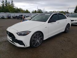 Salvage cars for sale at auction: 2023 Mercedes-Benz C 43 AMG