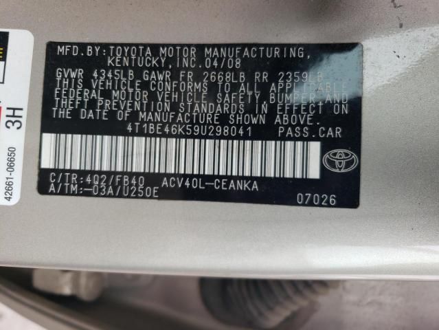 2009 Toyota Camry Base