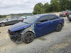 Carros salvage a la venta en subasta: 2021 KIA Forte GT Line