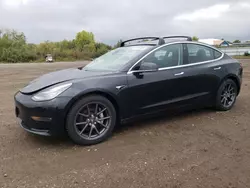 Salvage cars for sale at Columbia Station, OH auction: 2018 Tesla Model 3