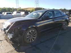 Salvage cars for sale at Littleton, CO auction: 2020 Hyundai Sonata Limited