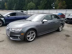 Salvage cars for sale at Arlington, WA auction: 2018 Audi S4 Premium Plus