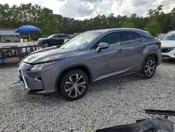 Salvage cars for sale at Houston, TX auction: 2017 Lexus RX 350 Base