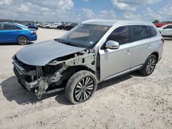 Salvage cars for sale at Houston, TX auction: 2020 Mitsubishi Outlander SE