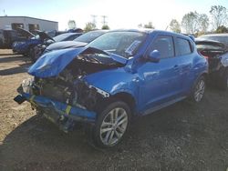 Salvage cars for sale at Elgin, IL auction: 2012 Nissan Juke S