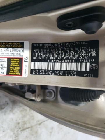 2012 Toyota Camry Base