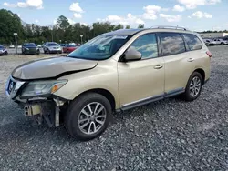 Salvage cars for sale at Tifton, GA auction: 2013 Nissan Pathfinder S