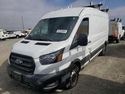 Salvage trucks for sale at San Diego, CA auction: 2020 Ford Transit T-250