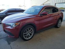 Salvage cars for sale at Dyer, IN auction: 2018 Alfa Romeo Stelvio TI