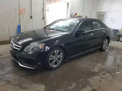 Mercedes-Benz salvage cars for sale: 2015 Mercedes-Benz E 250 Bluetec