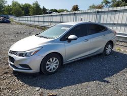 Salvage cars for sale at Grantville, PA auction: 2018 Chevrolet Cruze LS