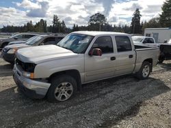 Chevrolet salvage cars for sale: 2006 Chevrolet Silverado K1500