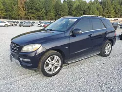 Mercedes-Benz Vehiculos salvage en venta: 2012 Mercedes-Benz ML 350 4matic