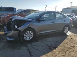 Salvage cars for sale at Chicago Heights, IL auction: 2020 Hyundai Accent SE