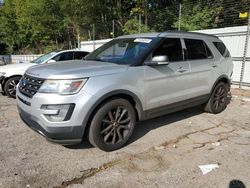 Ford Explorer xlt salvage cars for sale: 2017 Ford Explorer XLT