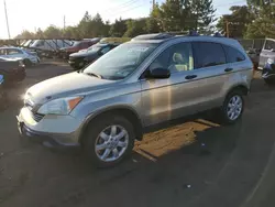 Salvage cars for sale at Denver, CO auction: 2007 Honda CR-V EX