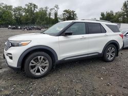 Salvage cars for sale at Baltimore, MD auction: 2020 Ford Explorer Platinum