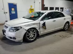 Salvage cars for sale at Blaine, MN auction: 2010 Chevrolet Malibu LTZ